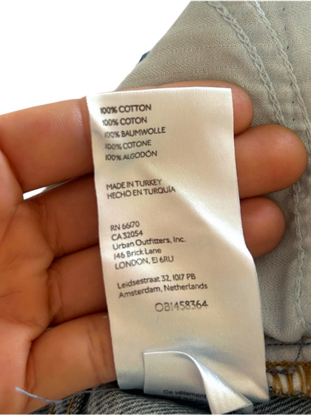 We The Free FP Sky High Western Mini Skirt Denim Jean Raw Asymmetrical Hem- 0 - Picture 13 of 16